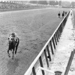 secretariat on way to 31 length victory in 1973 Belmont. AP file photo