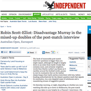 Andy Murray post match interview
