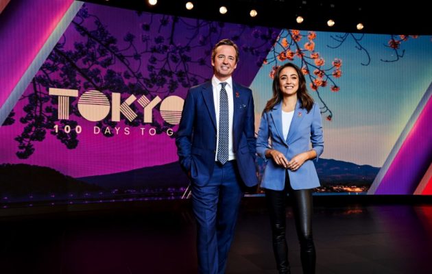 Channel7 Tokyo2021 Tokyo_Hamish McLachlan and Abbey Gelmi