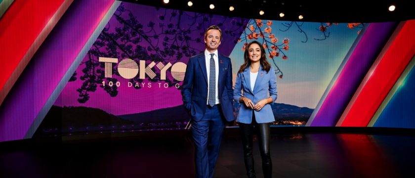 Channel7 Tokyo2021 Tokyo_Hamish McLachlan and Abbey Gelmi