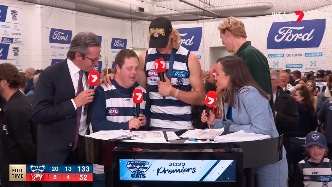 AFL Grand Final 2022 - Geelong Rooms - Sammy